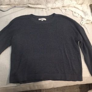 Loft sweater in gray